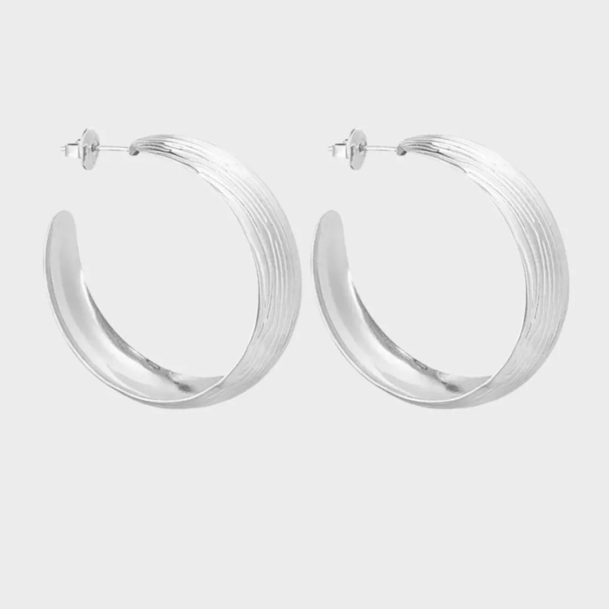 Øreringe*Winther Studio Noelle Hoops Sølv