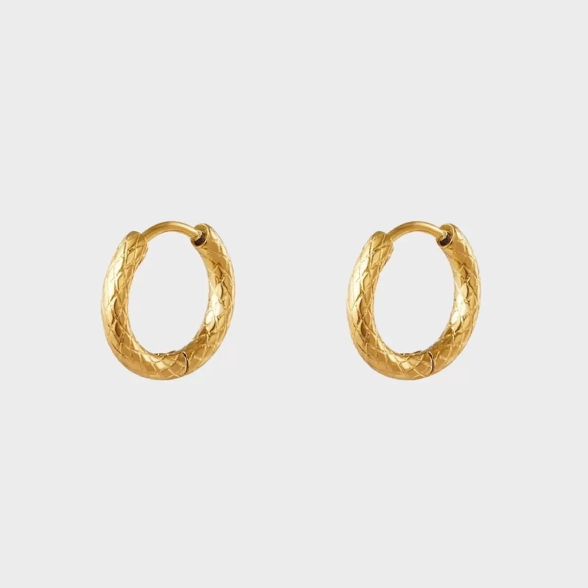 Øreringe | Favoritter*Winther Studio Snakeskin Hoops