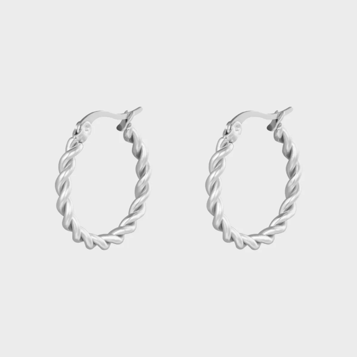 Øreringe | Archive Sale*Winther Studio Twined Hoops 2,2cm Sølv